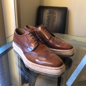 Prada Creeper Platform Oxfords - US 12 UK 11 EU 45